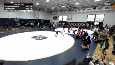 67 lbs 1st Place Match - Abhisri Vatti, Savage House Wrestling Club vs Musa Mukhidinov, Savage House Wrestling Club