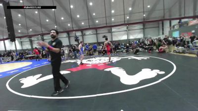 Junior Boys FS - 165 lbs Cons. Round 4 - Noah Nussbaum, CA vs William Chudecke, WA