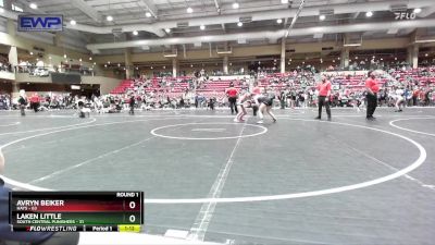 110 lbs Round 1 - Laken Little, South Central Punishers vs Avryn Beiker, Hays