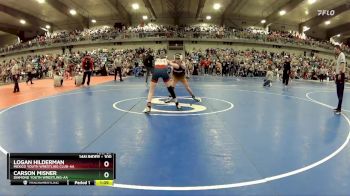 100 lbs Champ. Round 2 - Carson Misner, Diamond Youth Wrestling-AA  vs Logan Hilderman, Mexico Youth Wrestling Club-AA