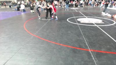 70-77 lbs 5th Place Match - Opal Gooch, Camas Wrestling Club vs Lyric Saldana, Tri-Town Bullyz Wrestling