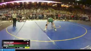 1A 126 lbs Quarterfinal - Brody Boehm, Suwannee vs Tristan Sainz, Somerset Academy