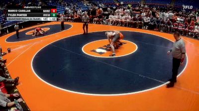 175 lbs Quarterfinals (8 Team) - Tyler Porter, Crystal Lake (Central) vs Marco Casillas, Mahomet (M.-Seymour)