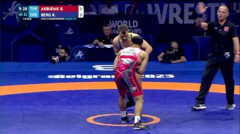 82 kg 1/4 Final - Burhan Akbudak, Turkey vs Kristoffer Zakarias Berg, Sweden