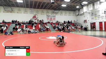 126 lbs Cons. Semi - Olivia Gutierrez, Jerome vs Kiera DeLeon, Nyssa