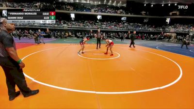 6A 106 lbs Quarterfinal - Fernando Morales, Houston Clear Lake vs Gianni Diaz, Allen