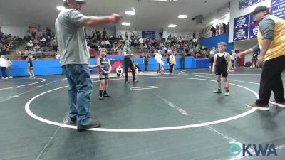 60-66 lbs Rr Rnd 5 - Rhett Brown, Tecumseh Youth Wrestling vs Mason Gideon, Blue Devil Wrestling