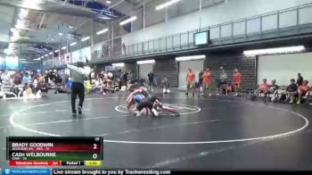 160 lbs Round 2 (6 Team) - Cash Welbourne, CIAW vs Brady Goodwin, Assassins WC - Red