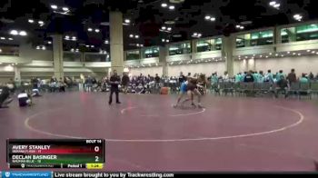 138 lbs Quarters & Wb (16 Team) - Declan Basinger, Nauman Blue vs Avery Stanley, Indiana Flash