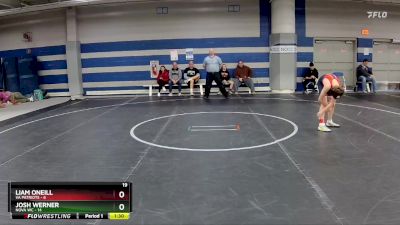 88 lbs Round 4 (8 Team) - Josh Werner, NOVA WC vs Liam Oneill, VA Patriots