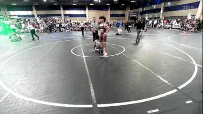 120 lbs Consi Of 64 #2 - Marques Johnson, Bad Boys Wrestling vs Jayden Manangan, Gold Rush Wr Acd