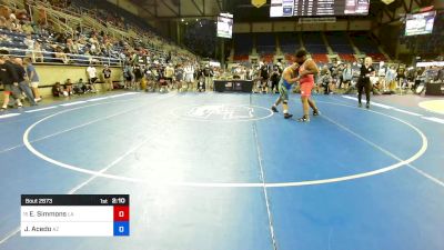 285 lbs Rnd Of 32 - Ethan Simmons, LA vs Jacob Acedo, AZ