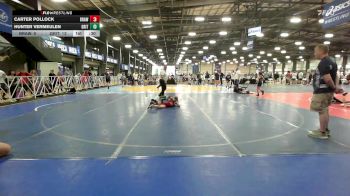 65 lbs Rr Rnd 1 - Carter Pollock, Brawler Elite vs Hunter Vermeulen, Grit Mat Club Blue