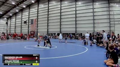 50 lbs Quarters - Ataliah McCue, The Fort Lady Hammers vs Mackenzie Keller, Team Ohio Gold