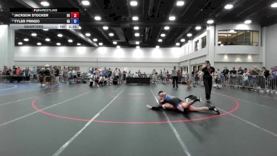 126 lbs Quarters - Jackson Stocker, SC vs Tyler Prinzo, GA