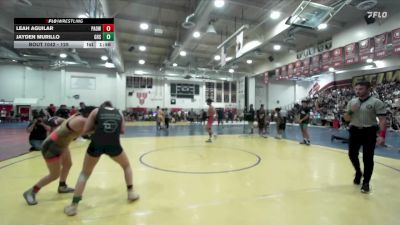 125 lbs Champ. Round 1 - Leah Aguilar, Panther Academy Of Wrestling vs Jayden Murillo, Deep Waters RTC