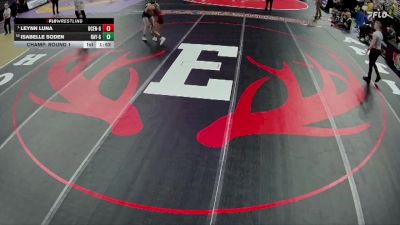 Champ. Round 1 - Leynn Luna, Boone Central Girls vs Isabelle Soden, Raymond Central Girls