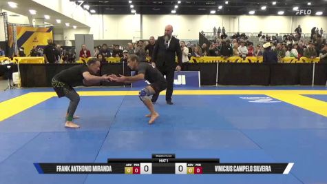 Vinicius Campelo Silveira vs Frank Anthonio Miranda 2025 World IBJJF Jiu-Jitsu No-Gi Championship