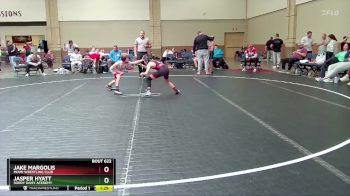 80 lbs Round 2 - Jake Margolis, Miami Wrestling Club vs Jasper Hyatt, Soddy Daisy Acedemy