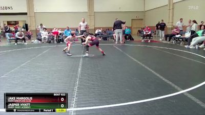 80 lbs Round 2 - Jake Margolis, Miami Wrestling Club vs Jasper Hyatt, Soddy Daisy Acedemy