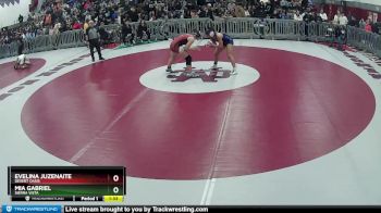 145 lbs Semifinal - Mia Gabriel, Sierra Vista vs Evelina Juzenaite, Desert Oasis