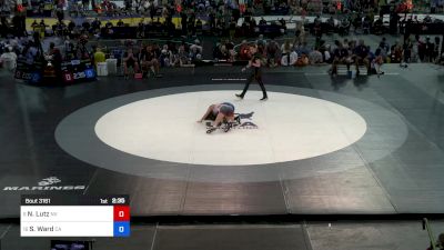 120 lbs Consolation - Noelani Lutz, NV vs Shayna Ward, CA