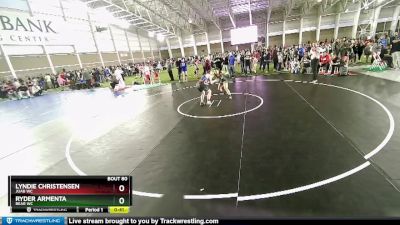 132-138 lbs Quarterfinal - Lyndie Christensen, Juab WC vs Ryder Armenta, Bear WC