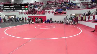 HS 100 lbs Champ. Round 2 - Madden Talley, HARRAH vs Silver Belvin, SHAWNEE