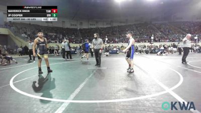 120 lbs Round Of 16 - Draven Tyree, Hennessey Takedown Club vs MaminaKowa Warrior, Tecumseh Youth Wrestling