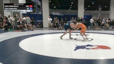 61 kg Champ. Rd Of 128 - Sam Cherichello, Charleston Regional Training Center vs Cole Faircloth, Aniciete Training Club