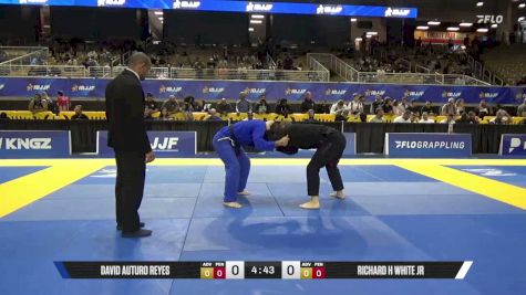 Richard H White Jr vs David Auturo Reyes 2026 Pan Jiu Jitsu IBJJF Championship
