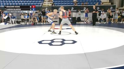 144 lbs Cons. Sub-rd Of 16 - Benjamin Nadig, South Dakota vs Landon Blanton, Illinois