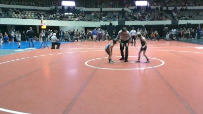 Rookie K-2 56 Champ. Round 2 - Jaxon Spina, Slaughterhouse vs Weston Cox, Great Neck Wrestling Club