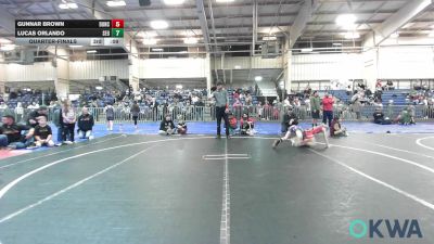 64 lbs Quarterfinal - Blake Fowler, Duncan Demon Wrestling vs Gunnar Ratciff, Prime Wrestling