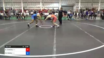 74 kg Prelims - Sammy Cokeley, Indiana RTC vs Marcus Petite, Bulls Wrestling Club