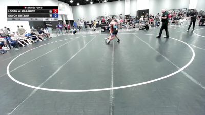 150 lbs Logan W. Paradice, Georgia vs Devon Lietzau, Wisconsin