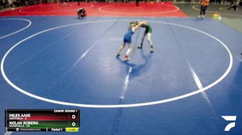 85 lbs Champ. Round 1 - Nolan Roberg, Paynesville vs Miles Aase, Owatonna