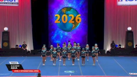 SA Academy - Aqua [2026 L5 International Open Finals] 2026 The Cheerleading Worlds