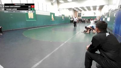113 lbs Champ. Round 1 - Julian Lopez, Arroyo vs Evan Castleberry, Corona Del Sol