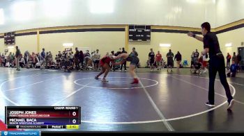 182 lbs Champ. Round 1 - Joseph Jones, Perry Meridian Wrestling Club vs Michael Baca, Region Wrestling Academy