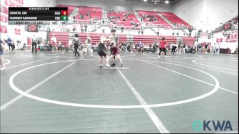 75 lbs Rr Rnd 1 - Gentri Jim, Rough Riders vs Audrey Lemings, Eufaula Ironheads Wrestling Club