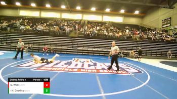 Champ. Round 1 - Noah Dinkins, Westlake vs Steen West, Lone Peak