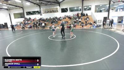 138 lbs Round 5 - Elizabeth Watts, Point Park vs Madison Small, Trine