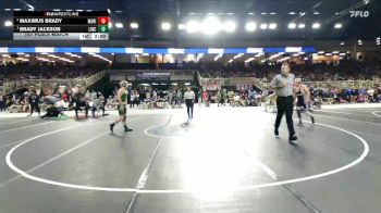 138 2A 1st Place Match - Brady Jackson, Lincoln vs Maximus Brady, Mariner