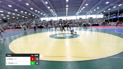 75 lbs Rr Rnd 3 - Joey Miller, Ride Out vs Luke Pipito, Midwest Monsters