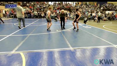 120 lbs Rr Rnd 1 - Anthony Drain, Mustang Bronco Wrestling Club vs Zane Mccampbell, Choctaw Ironman Youth Wrestling