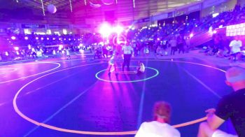46 lbs Semifinal - Scout Bowder, St. Paul Youth Wrestling vs Zayla Vandermark, Unattached