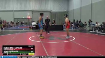 220 lbs Placement Matches (8 Team) - Alejandro Martinez, California Gold vs Xavier Williams, Virginia