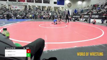 115 lbs Consi Of 32 #2 - Jack Hatch, Warhead Wrestling Club vs Jonathan Jasso, Dos Palos