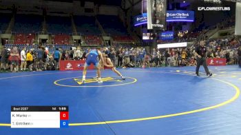 145 lbs Cons 16 #2 - Kole Marko, Wisconsin vs Tate Entriken, Iowa